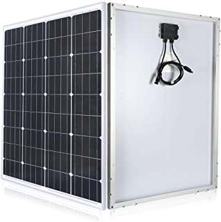100W 12V Paneles solares monocristalinos 100 vatios 12 voltios solar módulo Mono ideal para autocaravanas casa de jardín barco