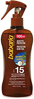 Babaria Monoi Tahiti Pistola Aceite Protector Solar SPF15-300 ml