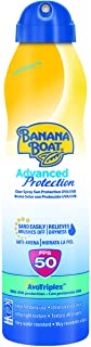 Banana Boat Advanced Protection Bruma - Spray Protector Solar para adultos con protección Muy Alta SPF 50- fórmula fotoestable Avotriplex- Antiarena y resistente al agua- formato Bruma 220 ml