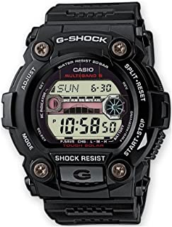 Casio G-SHOCK Reloj Digital- Reloj radiocontrolado y solar- 20 BAR- Negro- para Hombre- GW-7900-1ER