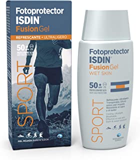 Fotoprotector ISDIN Fusion Gel SPORT SPF 50+ 100ml - Protector Solar corporal para la práctica del deporte - Refrescante y ultraligero