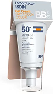 Fotoprotector ISDIN Gel Cream Dry Touch Color SPF 50+ - BB cream - Hidratante y de toque seco - 50ml