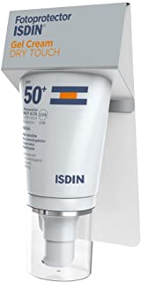 Fotoprotector ISDIN Gel Cream Dry Touch SPF 50+ - Protector Solar facial - Ligero e hidratante de toque seco - 50ml