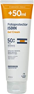 Fotoprotector ISDIN Gel Cream SPF 50+ 250 ml - Crema Solar Corporal refrescante e hidratante - Rápida absorción