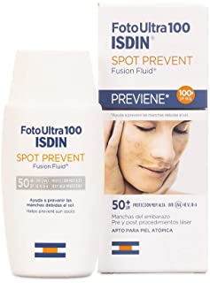 ISDIN Foto Ultra 100 Spot Prevent Fotoprotector Facial Fluido (SPF 50+) - 50 ml.
