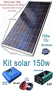 Kit Solar 750w Placa Solar-Panel Solar Fotovoltaico Polycrystalline 36 Células