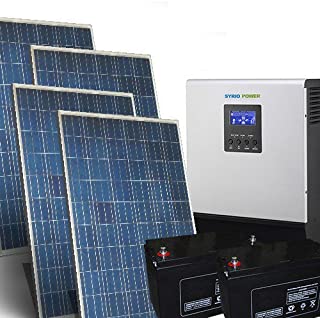 Kit Solar Casa Pro 1-5Kw 24V Sistema fotovoltaico independiente en la isla