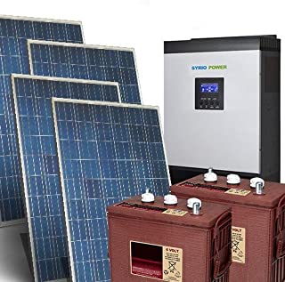 Kit Solar Casa Pro 6Kw 48V Sistema fotovoltaico independiente en la isla