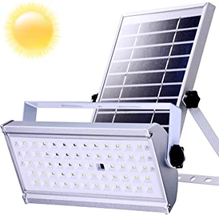 Lámparas solares LED de seguridad para exteriores con sensor de movimiento por radar 1500 lúmenes 6600mAh IP66 luces solares de pared a prueba de agua para jardín (12)