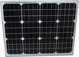 Placa Solar Fotovoltaico 50W 12V Policristalino Implant Camper Barco Baita