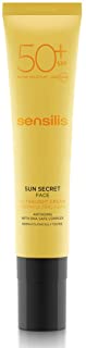 Sensilis Sun Secret - Crema Facial Ultraligera Antiedad- Protector Solar con SPF50 - 40 ml