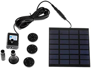 USA Energía Solar Fuente Bomba de Agua Jardín Planta Kit de Riego 150L-H Ahorro de Energía