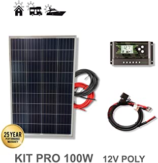 VIASOLAR Kit 100W Pro 12V Panel Solar