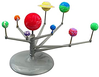 Zerodis Sistema Solar Planetario DIY Modelo Astronómico Bola Luminosa los Nueve Planetas Planetario Modelo de Enseñanza Ciencia Aprendizaje Juguetes Educativos para Niños