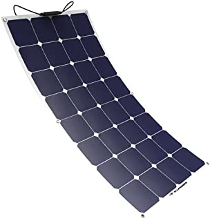 ALLPOWERS Panel Solar 100W 18V 12V Sunpower de Panel Solar Celula Solar Ideal para Cargar de 12 Volt de Baterias