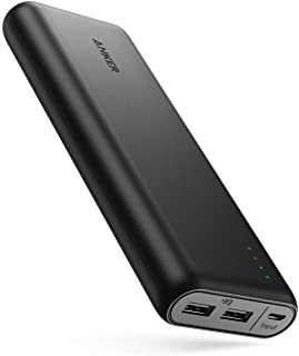 Anker PowerCore 20100 - Bateria Externa para Dispositivos portatiles (20100 mAh- 2 x USB)- Color Negro