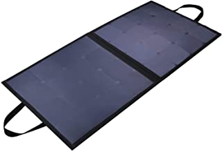 AUKEY 100W Cargador Solar con los Paneles Solares de SunPower para la Bateria del Coche 12V