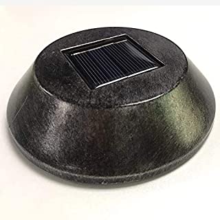 Bateria Solar- Energia Dual (Solar-Bateria)- Exterior o Interior- Energia Solar o Energia de Bateria para la Lampara de Decoracion de Jardin