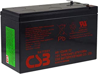 CSB Bateria de Plomo-acido de Alta Descarga HR1234WF2 12V 9Ah [Espana]