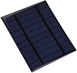 DEWIN Panel Solar - Cargador Solar 2.5W 5V Cargador de Panel Solar portatil Impermeable al Aire Libre multifuncion para camaras de telefonos celulares