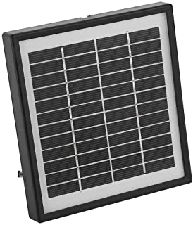 DEWIN Panel Solar - Cargador Solar portatil 2W 12V Cargador de Panel Solar portatil Impermeable al Aire Libre multifuncion para Sistema de Puerta de lampara