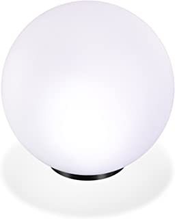 Esotec 102610 - Esfera de luz solar de 30 cm- con 7 colores de luz continua o alterna- 8 horas de funcionamiento