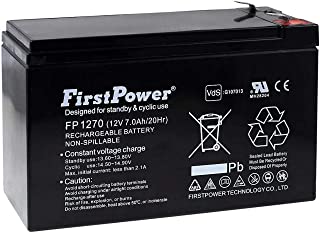 FirstPower Bateria de Gel para SAI APC Smart-UPS SC 420 7Ah 12V
