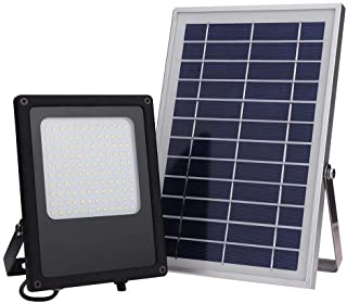 Foco Solar CLY Lampara Solar 50W Luz Solar del Sensor Impermeable La Luz de 120 LED Iluminacion Solar de Exterio Jardin Terraza Camino Matefielduk