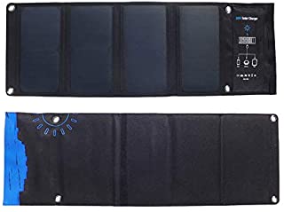 gdangel Cargador Solar 28w Celulares Plegables USB Panel Solar Portatil Carga Rapida Telefono Movil Cargador Solar A Prueba De Agua
