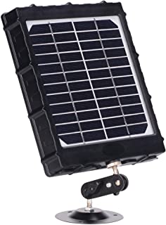 Gearlifee Panel de Cargador Solar para camara de Caza de Vida Salvaje- 3 Salida 8000mAh Fuente de alimentacion Solar IP66 Bateria a Prueba de Agua para Todas Las camaras 3G - 4G Trail