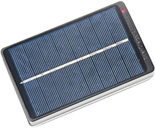 H HILABEE Cargador Rapido De Bateria De Panel Solar Universal para 4 Ranuras AA AAA Bateria 4V 1W