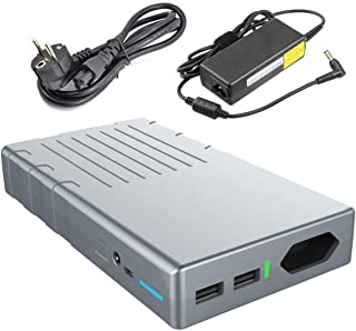 iLogoTech Powerbank - Bateria Externa para MacBook- MacBook Air- MacBook Pro- portatil- Smartphone- Tablet y Otros (24.000 mAh- 220 V-230 V CA- 100 W de Salida- 2 Salidas USB (2-1 A y 1 A)