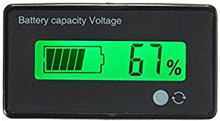Ils - 12V-24V-36V-48V 8-70V LCD acido de Plomo de Litio Capacidad de la Bateria del Voltimetro del indicador Digital