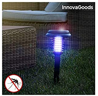 Innovagoods Sl-700 Lampara Solar Antimosquitos para Jardin- Negro