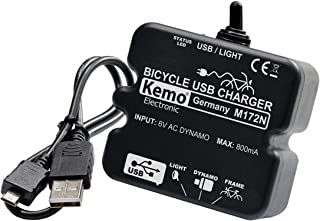 Kemo M-172N - Cargador USB para bicicleta