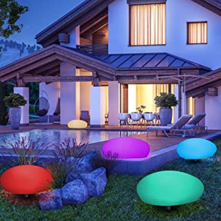 Lampara solar LED para jardin- multicolor- carbon- 33cm Upgrade-Version