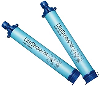 LifeStraw Filtro de Agua Personal Hidratacion Frascos Botellas Tazas Azul