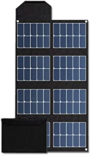 LiRongPing Inicio 130W Cargador Solar Interior- La Estacion Portable De La Energia del Panel Solar Plegable For Cargar De Emergencia