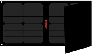 Litionite Arun 40W - 20V-5V Panel Solar portatil y Plegable con tecnologia ETFE-SUNPOWER - Regulador de Voltaje automatico - 1x DC - 1x USB - Cargador para Power Bank-Smartphone-PC Ordenador-Drone