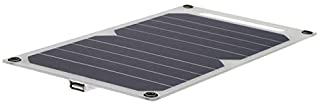 Lopbinte Cargador PortaTil de Panel Solar de 10W 5V Cargador Solar de Viaje Al Aire Libre para TeleFono Celular Tablet Pad Senderismo Cargador de Barco de Acampada