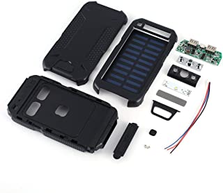 LouiseEvel215 Cargador de Panel Solar Banco de energia movil Solar para telefono Cargador de bateria para computadora portatil para automovil
