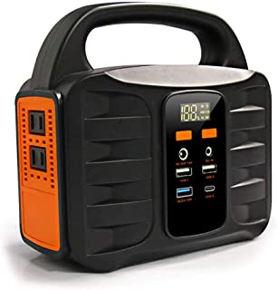 Macabolo - Bateria portatil de litio de 42000 mAh- fuente de alimentacion de emergencia y cargador de bateria externo para acampadas- viajes- pesca- caza