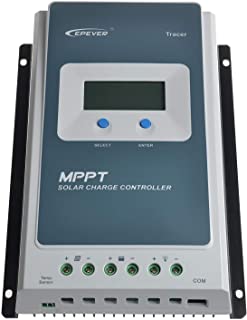 MPPT Controlador de carga solar 30A 12V - 24V Trabajo automatico con pantalla LCD Actualizacion del regulador solar Tracer3210AN (Tracer3210AN)