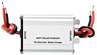 MPPT Solar Controller - Cargador de bateria con control solar BQ24650- 18 V- 5 A- MPPT Solar Panel de carga Smart Regulator- 3 S iones de litio y 4 baterias LiFePO4 (3S bateria de carga de bateria)