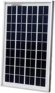 Panel solar ecologico (10 W- 12 V- 10 W- cargador de bateria)