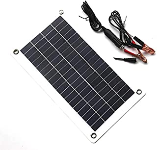 Panel Solar El Cargador Cargar 12v Coche BateriA- Semi-Flexible