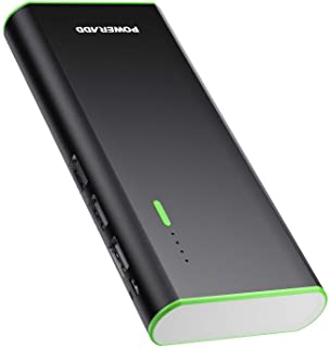 POWERADD Bateria Externa 10000mAh (3 USB- 5V 2A- Mas 2.5A- con Linterna) Carga Rapida Power Bank para iPhone iPad Samsung Xiaomi Moviles Inteligentes y Tableta