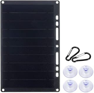 RanDal 10W 6V 1.7A Usb Solar Panel Solar Power Bank W-Ring Binder Eyelet