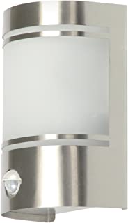 Ranex 5000.299 Luz de Pared de Exterior Diseno Moderno con Sensor de Movimiento- Cromado