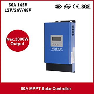 Regulador Maximizador Solar MPPT 60A 12V-24V-48V LCD VER05